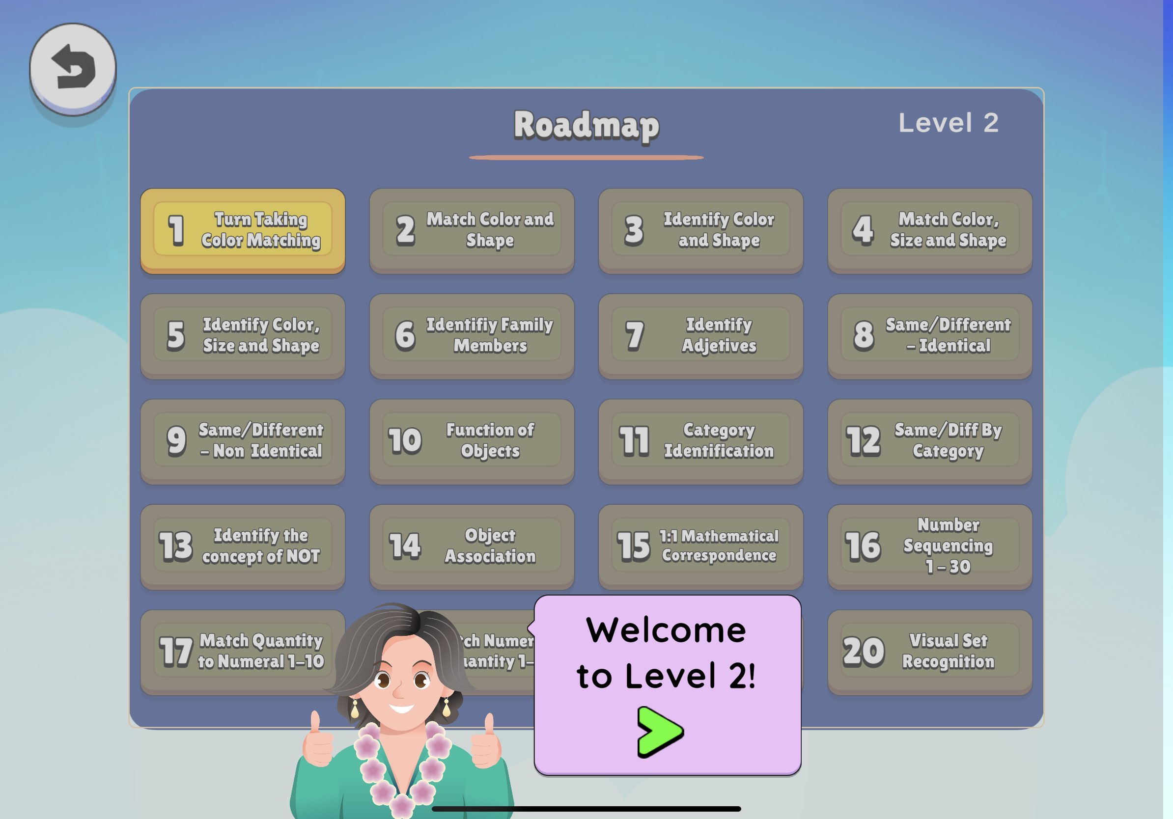 Mana ABA Gamified Curriculum for Kids with Special Needs